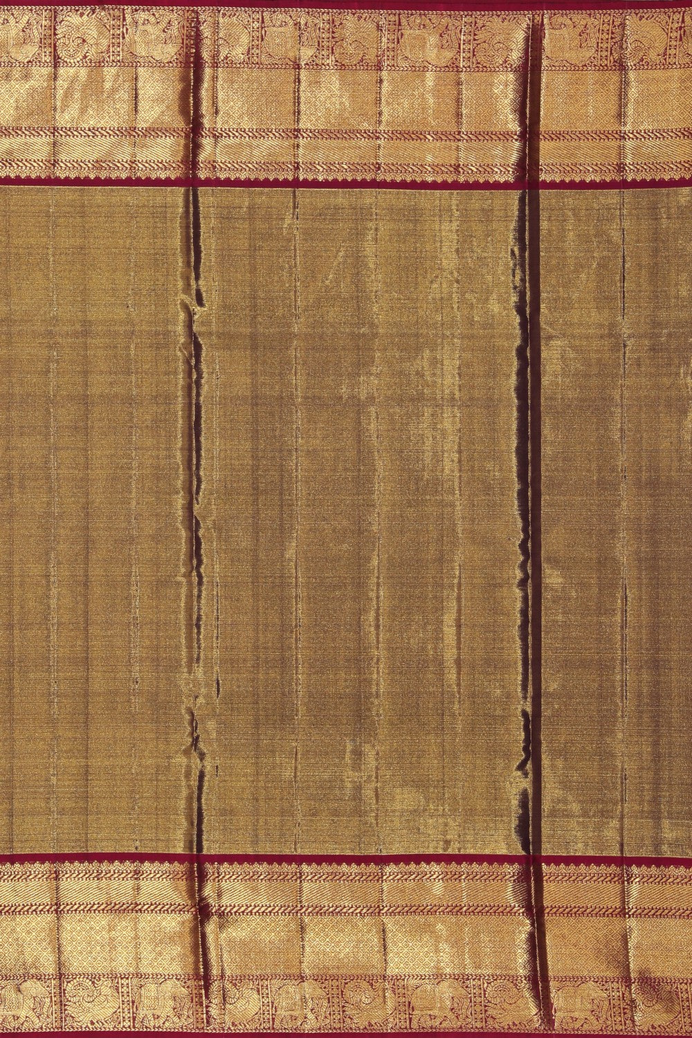 Image of Kanchipattu Tissue Brocade Green Saree